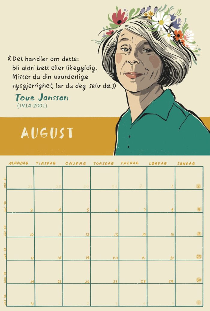 Feministisk veggkalender 2026 - Bilde 4