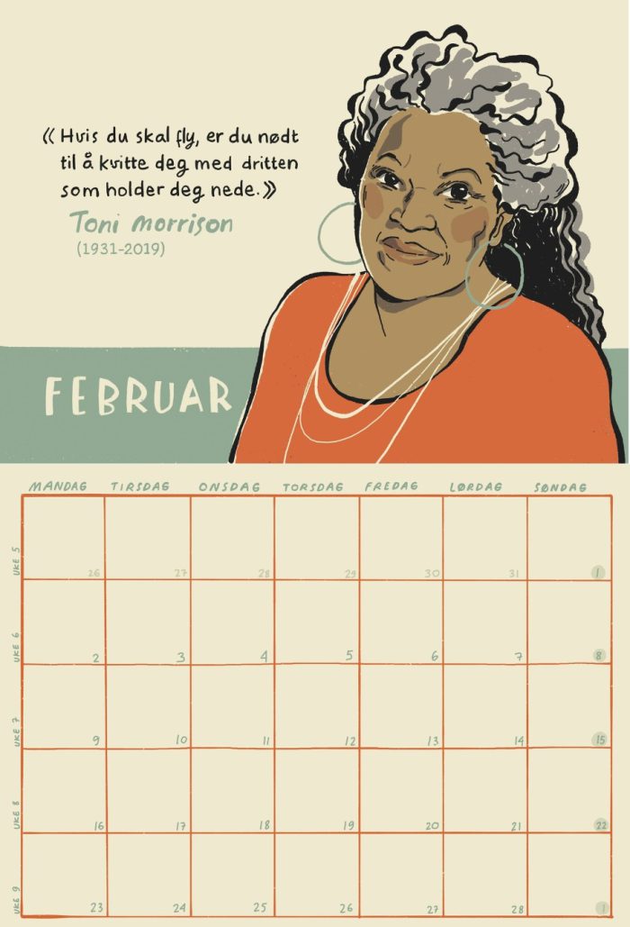 Feministisk veggkalender 2026 - Bilde 2
