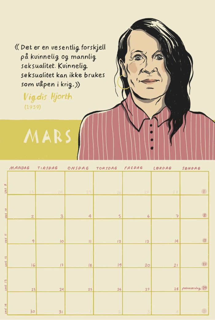 Feministisk veggkalender 2026 - Bilde 3